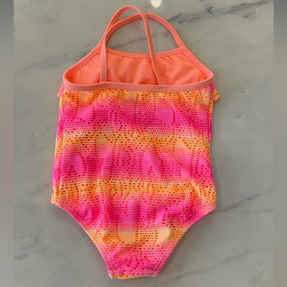 OP, Girls, One Piece, Ruffled, Swimsuit. - Picture 2 of 7